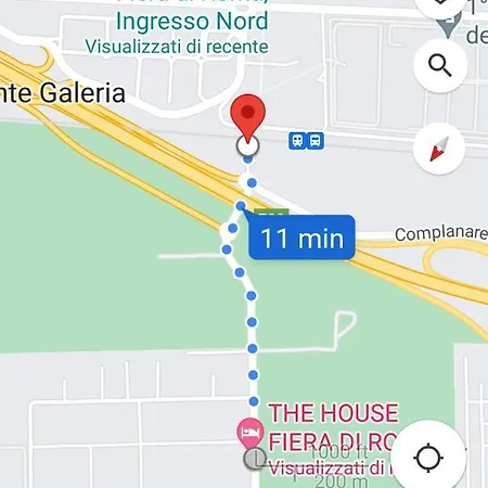 Bed & Breakfast The House Fiera Di Roma Aeroporto Fiumicino *